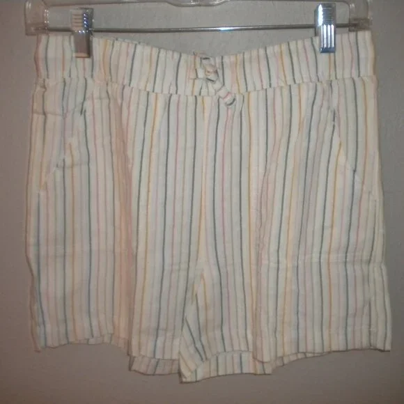 32 Degrees Youth Girls Size Medium 10/12 2-Pack Linen Blend Shorts NWT - Picture 4 of 5
